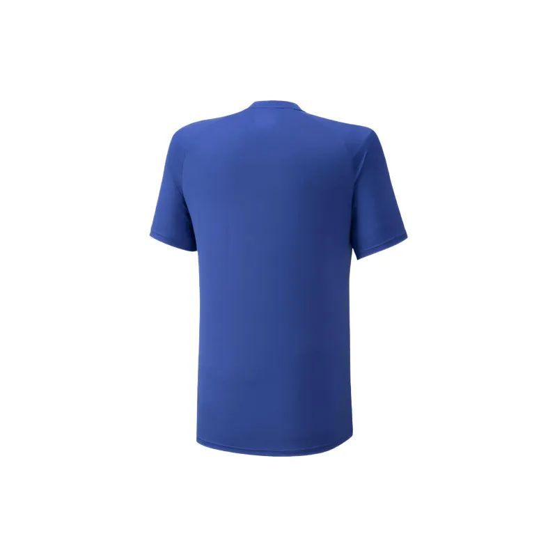 Mizuno Shadow Polo T-Shirt Men's Blue-1