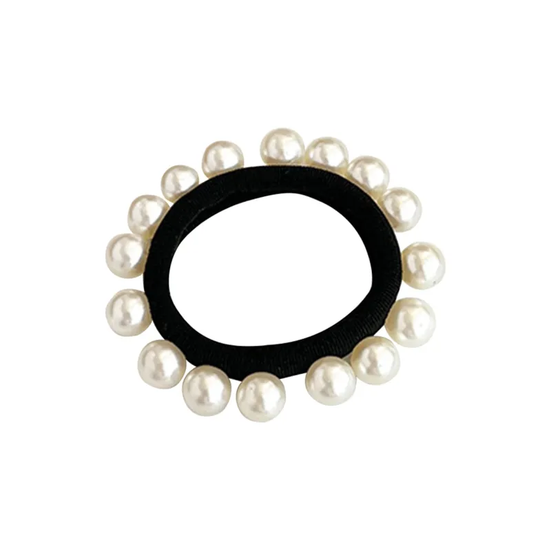 MIDNIGHT MOMENT Fabric Hair Tie Women's-6