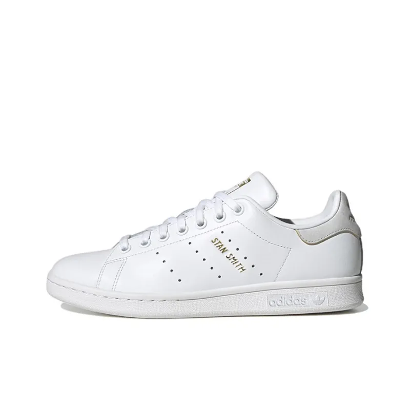 Adidas Stan Smith Cloud White Dash Grey Gold Metallic Women's-0