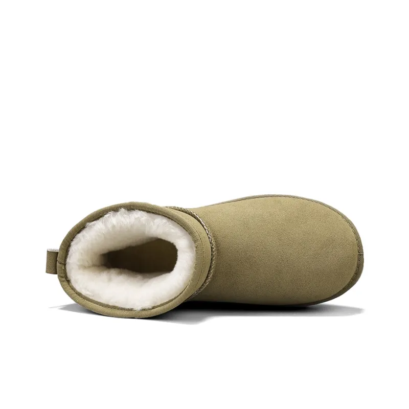Kangaroo Head Warm Short Snow Boots Unisex-8