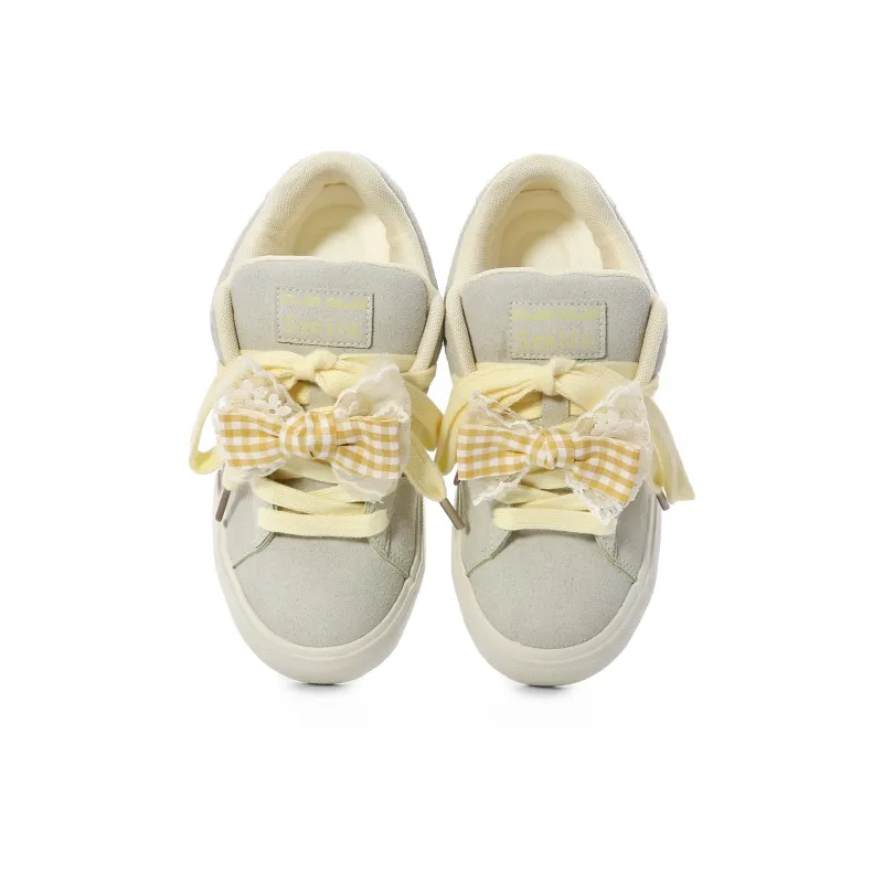 Lovely You Wear-resistant And Lightweight Low-Top Skateboard Shoes Women's-21