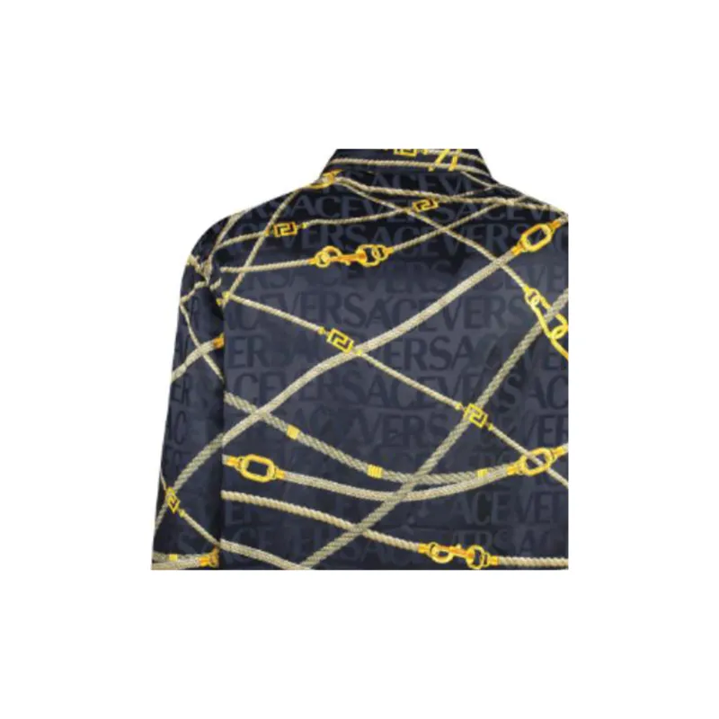 VERSACE Greca Nautical Long sleeve Shirt-4