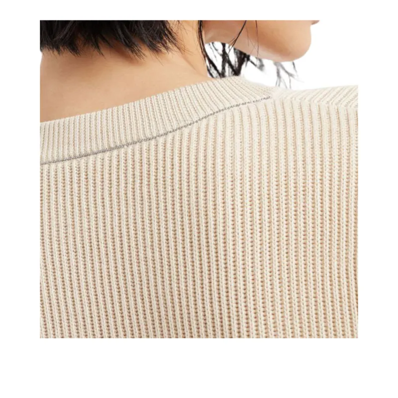 Brunello Cucinelli Crewneck Ribbed Jumper-4