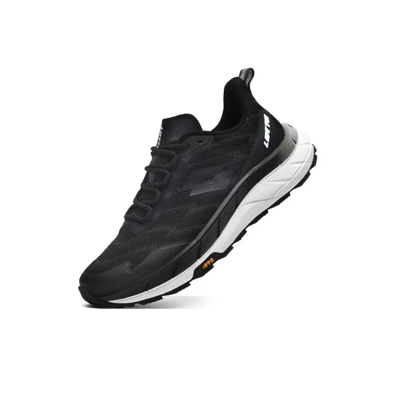 LOTTO Cushioning Anti-Slip And Wear-Resistant Low-Top Outdoor Shoes Men's Black-2