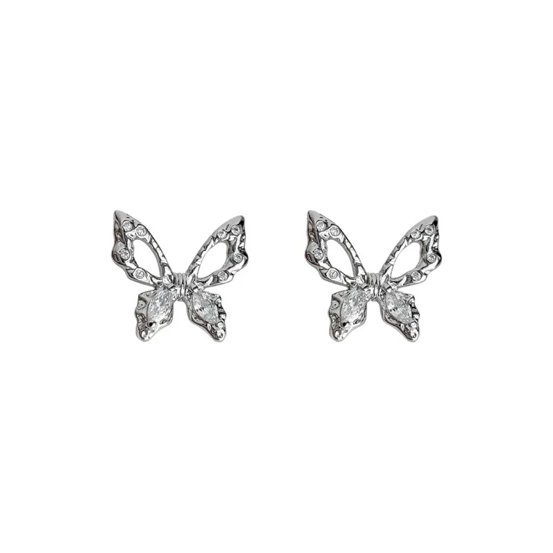 PAYMERY 925 Sterling Silver Stud Earrings Women's-0