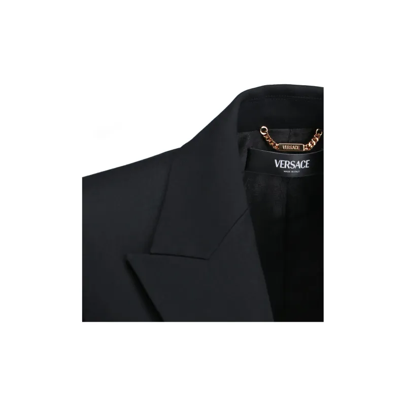 VERSACE Single Breasted Tailored Blazer-5