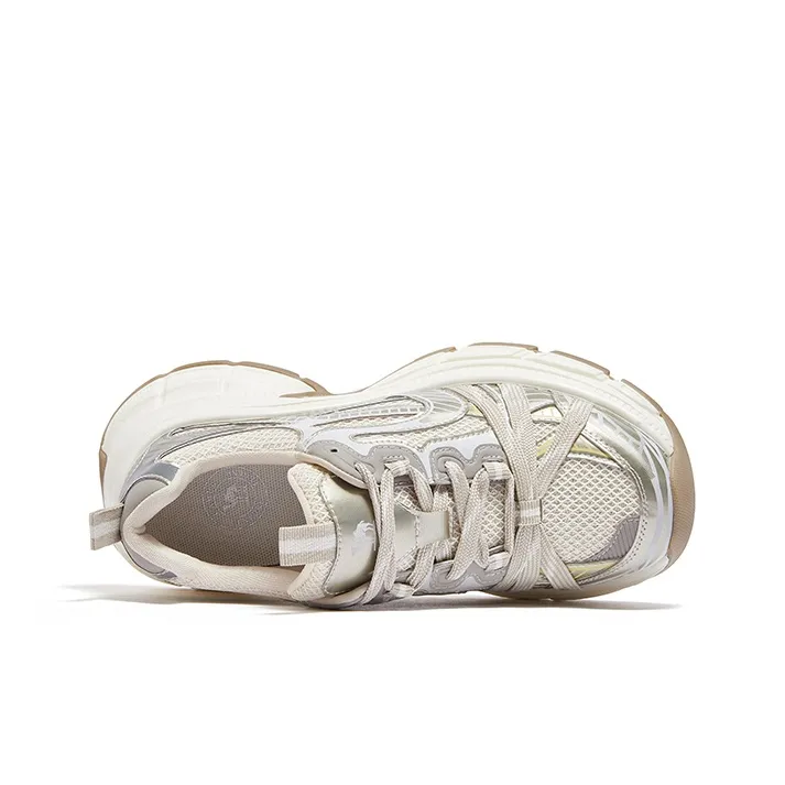 CAMEL Anti Slip And Wear Resistant Coverage Low Top Chunky Sneakers Women's-9
