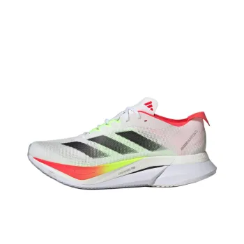 Adizero Boston 12 Adidas 'White Black Lucid Red'