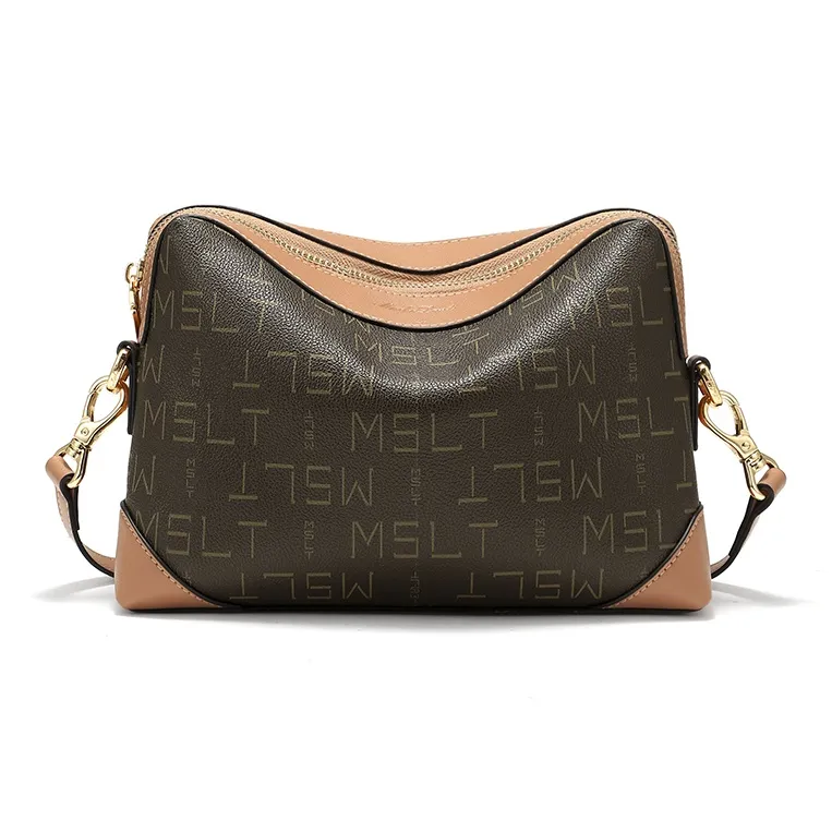 MashaLanti PVC And Synthetic Leather Shoulder Bag Women's Coffee With Tea-1