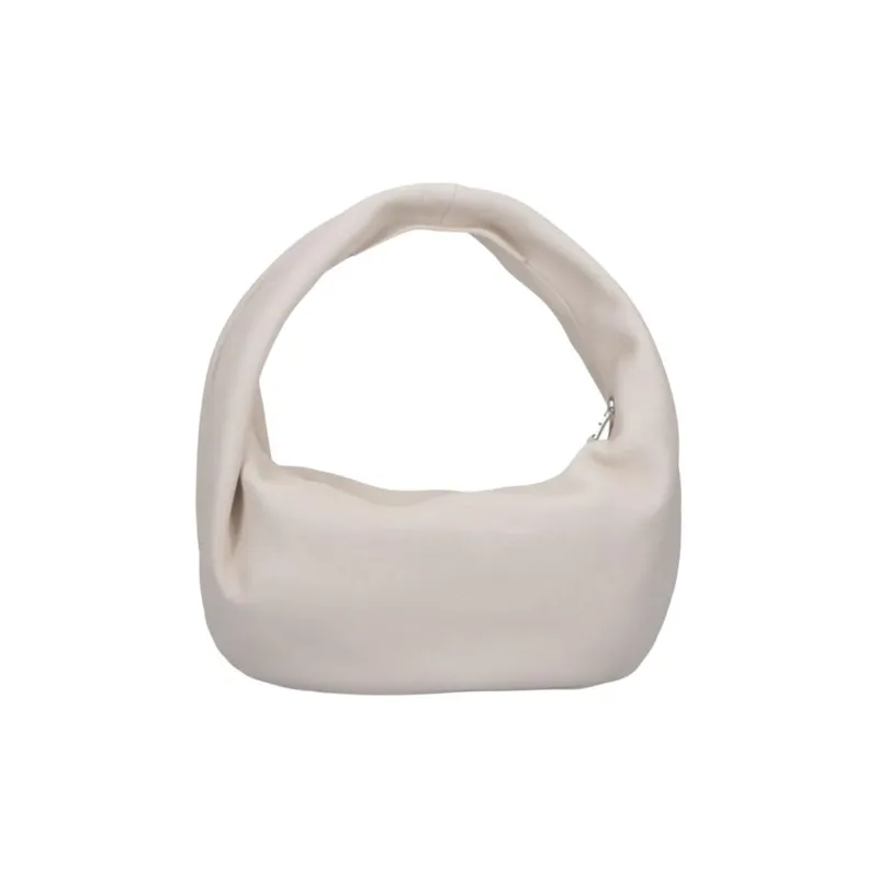 KHAITE Calfskin Handbag Medium Size Women's Cream-3