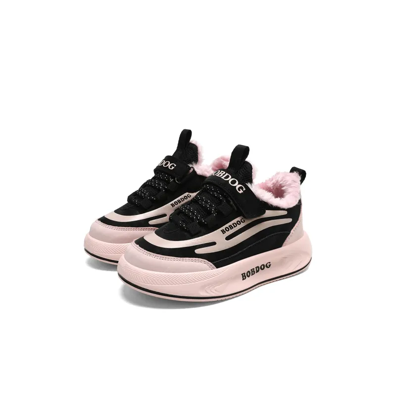 BOBDOG Anti Slip Wear Resistant Water Resistant Lightweight Cushioning Warm Low Top Kids Lifestyle Shoes Kids'-2