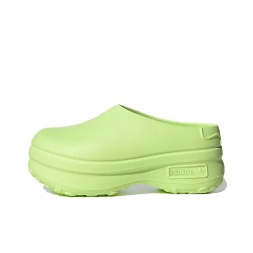 adidas glow Originals AdiFOM Stan Smith Mule Lucid Lemon Women's