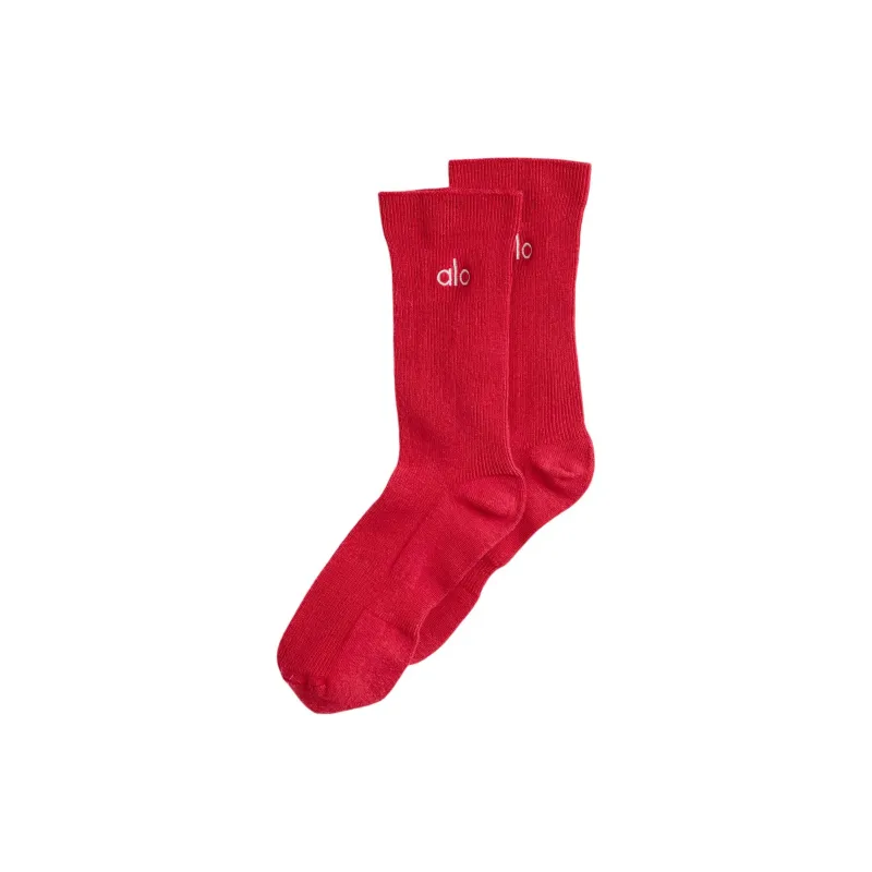 Alo Yoga Mid Calf Socks Unisex 1 Pack-3