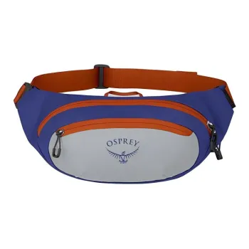 OSPREY Recycled Polyester One Shoulder Crossbody Fanny Pack Unisex Silver