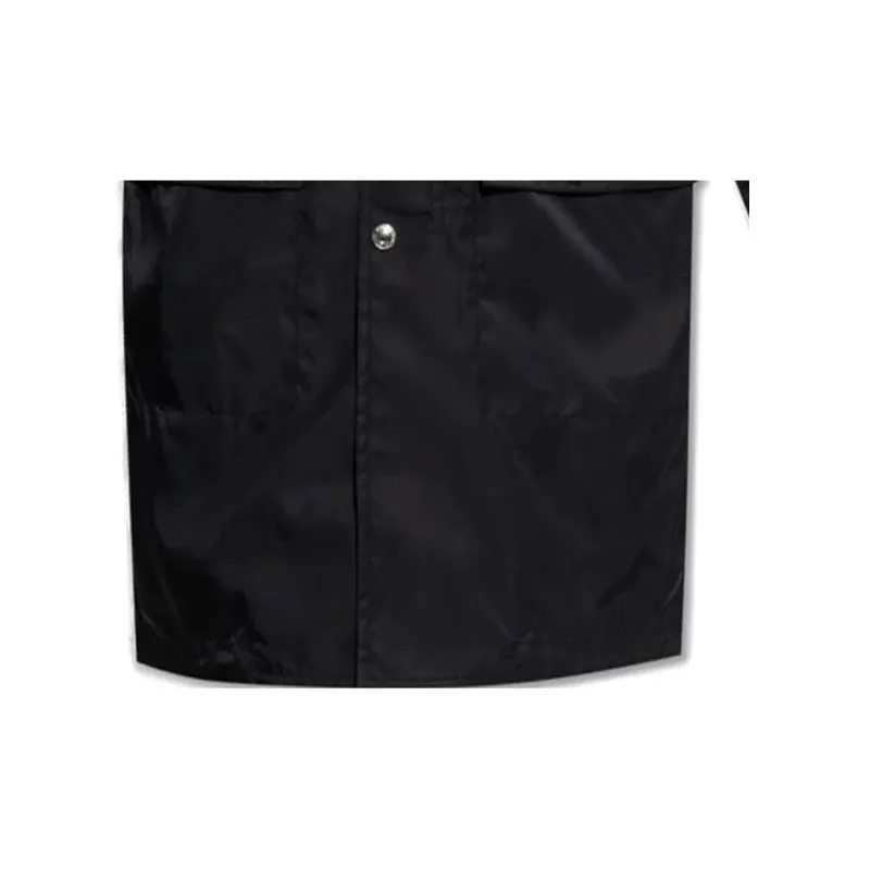 VERSACE Barocco Silhouette Jacquard Parka Coat-6