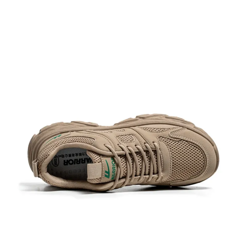 WARRIOR Chunky Sneakers Men Low Top Green-3