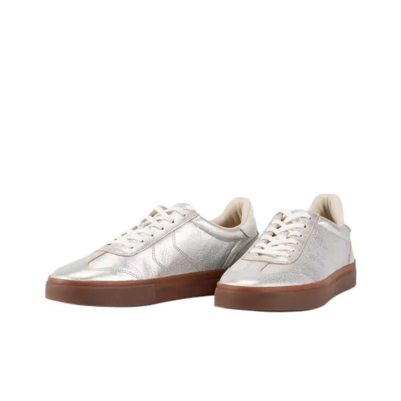 VAGABOND SHOEMAKERS Cody Wear-Resistant Low-Top Skateboard Shoes Women's Silver-2