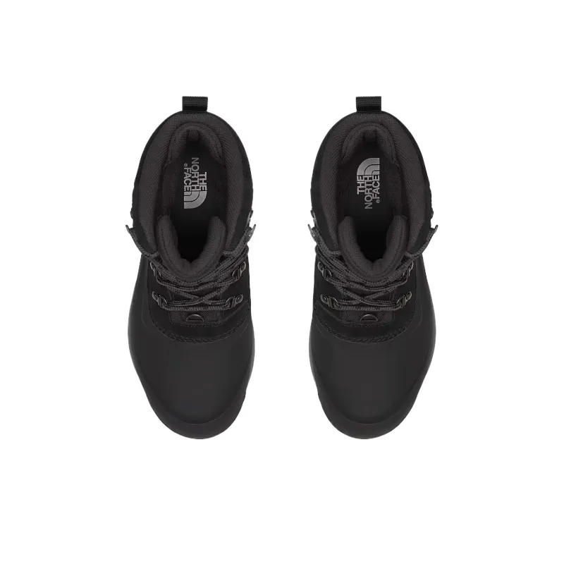 THE NORTH FACE Chilkat 5 Wear-Resistant Slip-Resistant Short Snow Boots Men's Black-2