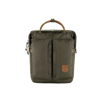 Fjallraven Polyester Carry Backpack Unisex Dark Olive