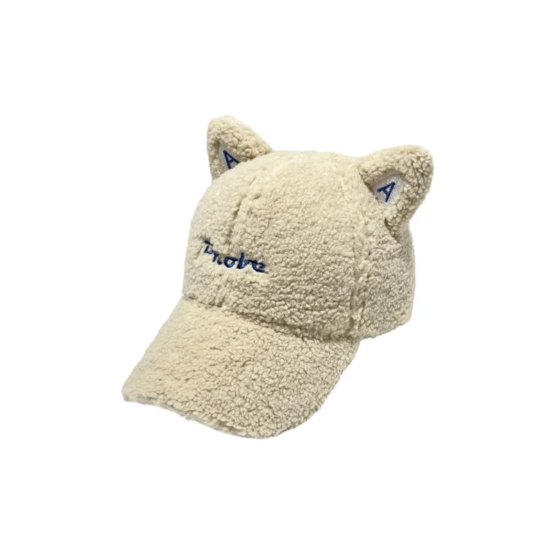Ai Jiawei Sherpa Polyester Baseball Caps Unisex-4
