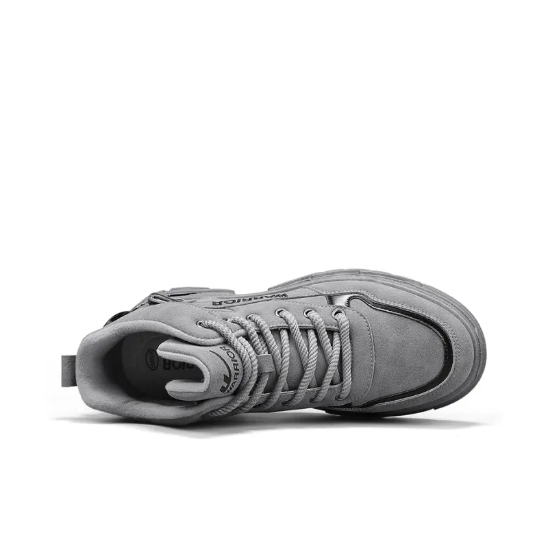 Warrior Short Martin Boot Men's Gray-2