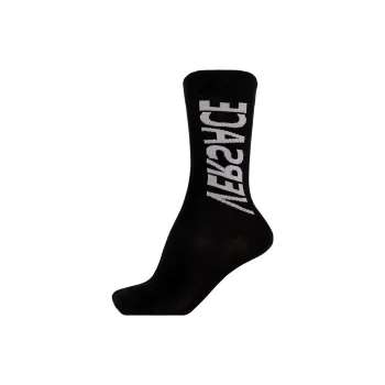 VERSACE Mid-Calf Socks Men's 1 Pack Black
