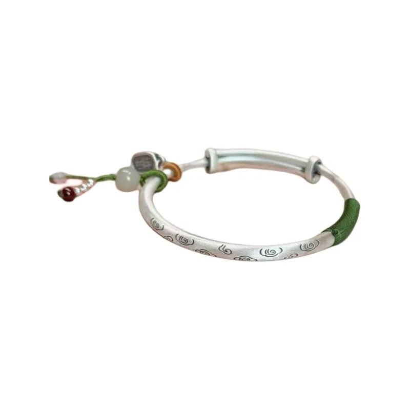 Stone Edge Poly 999 Fine Silver Bangles Women's-0