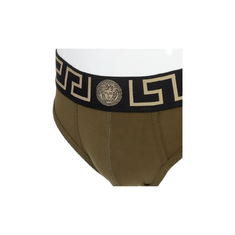 VERSACE Greca Border Stretched Briefs-2