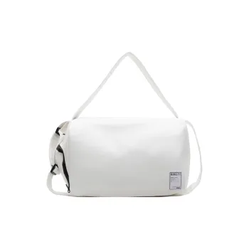 SURELAPTOP PU Crossbody Bag Shoulder Bag Bucket Bag Large Size Women's White/Black/Brown