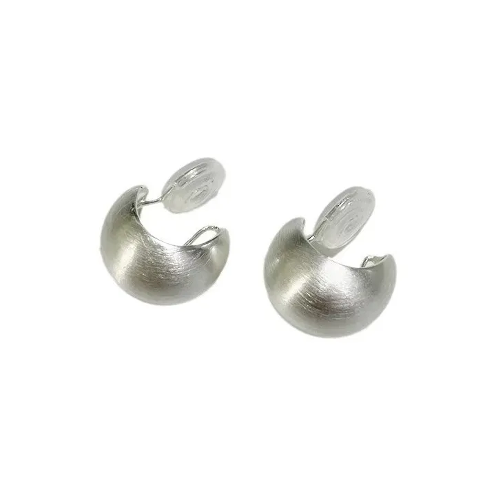 KOOGIS Titanium Steel Clip On Earrings Women's-0