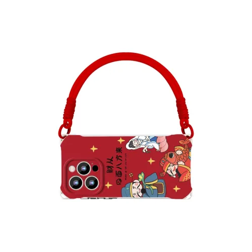 Sen Dog Silicone Material Niche Crossbody Phone Cases Compatible With IPhone 16 Pro Max/Pro/Plus/15/14/13