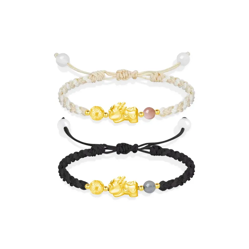 SINO GEM Gold Bracelet Unisex-16