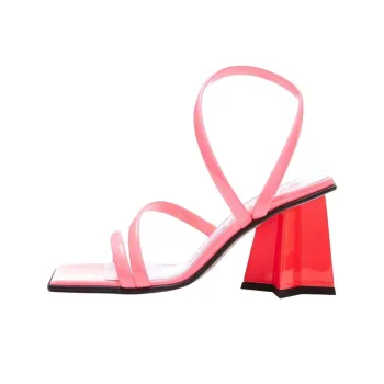 CHIARA FERRAGNI Andromeda Strap Sandals 7.5cm Women's Pink