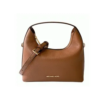 MICHAEL KORS Ember Cow Leather One Shoulder Handbag Trumpets Women's Camel