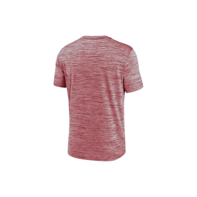 Jordan Oklahoma Sooners Campus Center Block Velocity Men's Nike Dri FIT College T Shirt-1