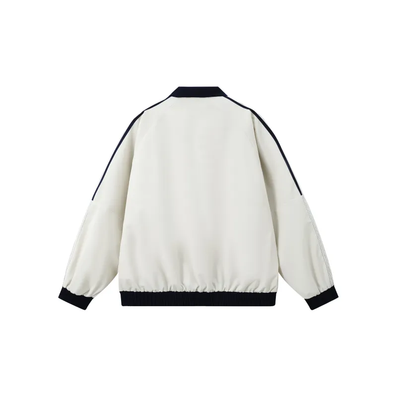 T&D JOJO Jackets Coats Unisex Ecru-1
