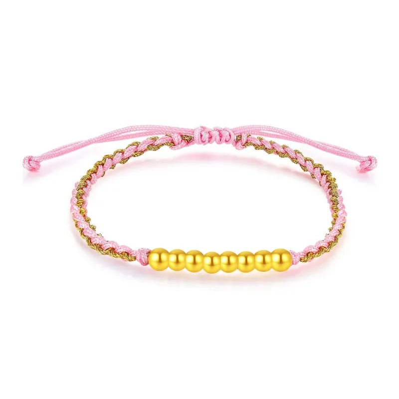 SINO GEM Gold Bracelet Unisex-4