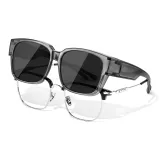 Transparent Gray Frame with Polarized Gray Lens[821-C4]