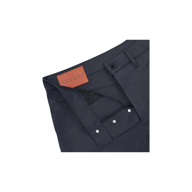 HERMES Jeans Men Marine Blue-4