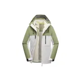 White & Light Green