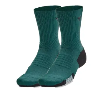 Under Armour Mid Calf Socks Unisex 1 Pack Coastal Cyan