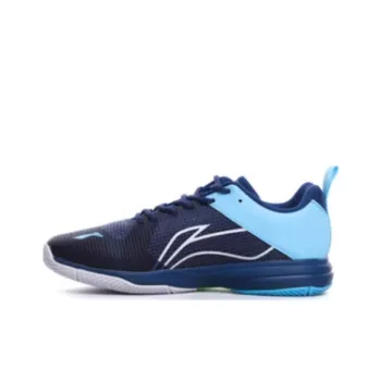 LiNing Durable Breathable Low-Top Running Shoes Women's Blue Black