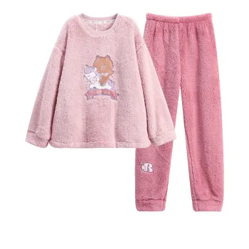 FENTENG x LINE FRIENDS Brown Bear Home Suit Women's