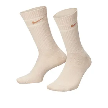 Nike Everyday Essential Mid Calf Socks Unisex 1 Pack Light Orange