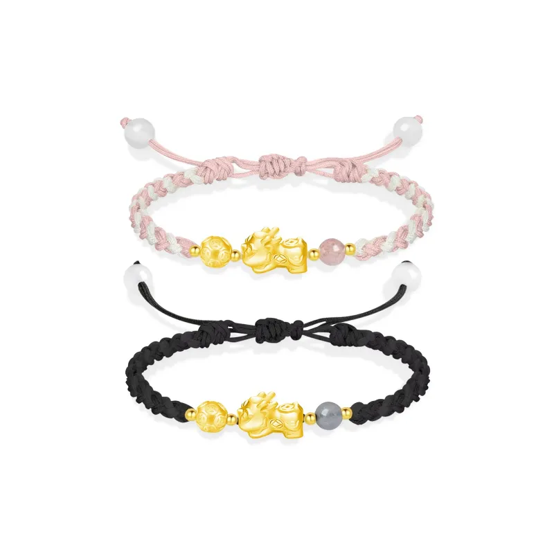 SINO GEM Gold Bracelet Unisex-12