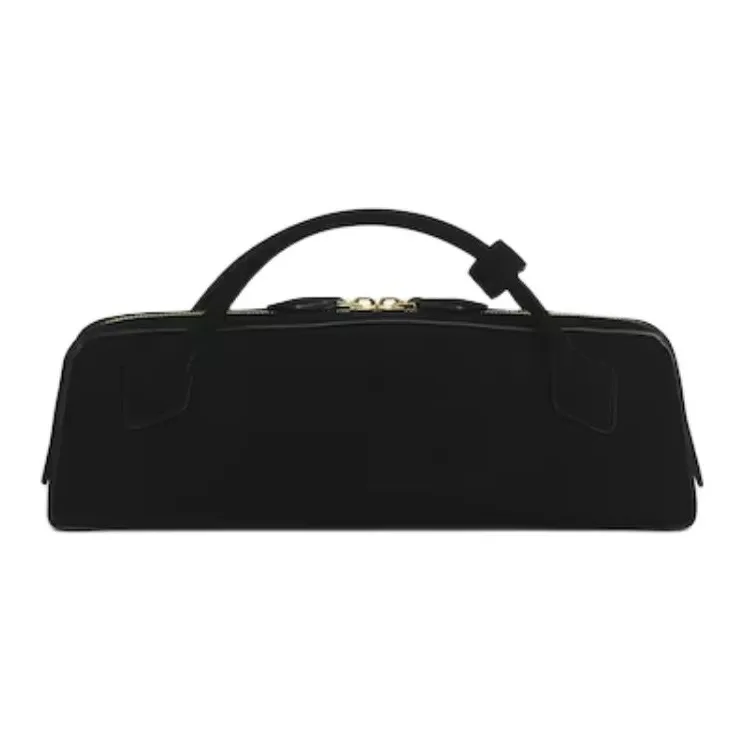 Alaia Goatskin Handbag Women's Black-2