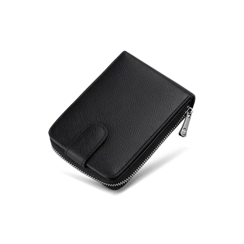 WilliamPOLO Cow Leather Multifunction Trunk Card Wallet With Driving License Holder And Bag Regular Unisex Multicolor-8