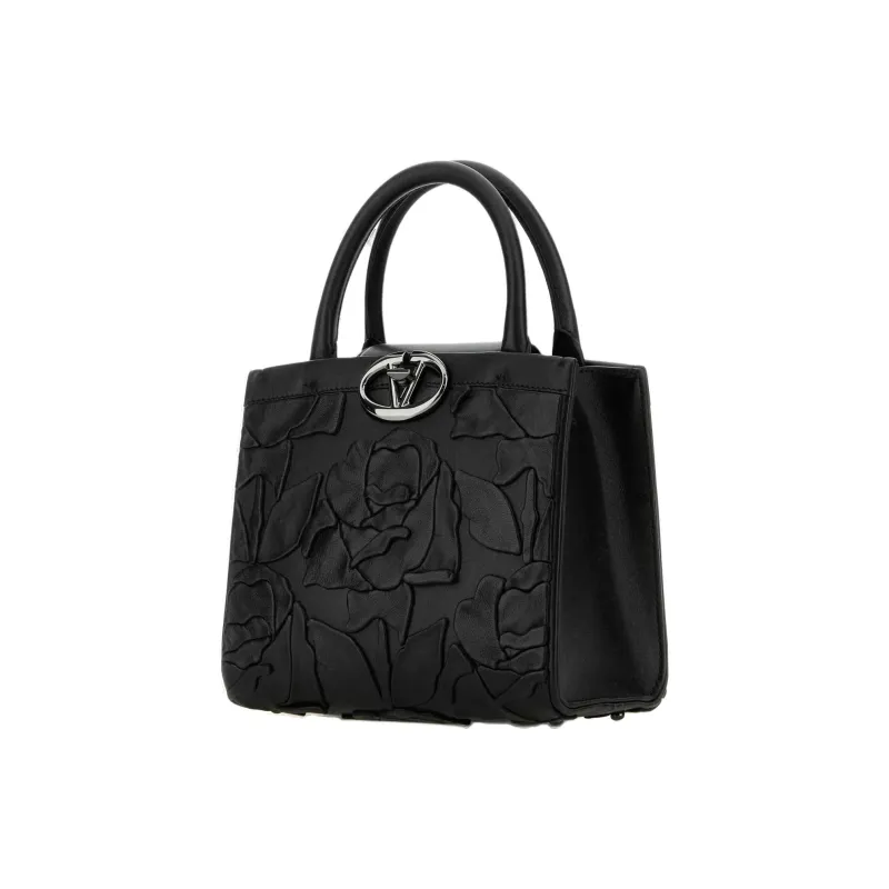 Valentino GARAVANI Leather Handbag Women's Black-1