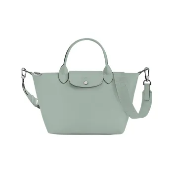 LONGCHAMP Le Pliage Xtra Cow Leather One Shoulder Handbags Small Size Women's Verbena Color