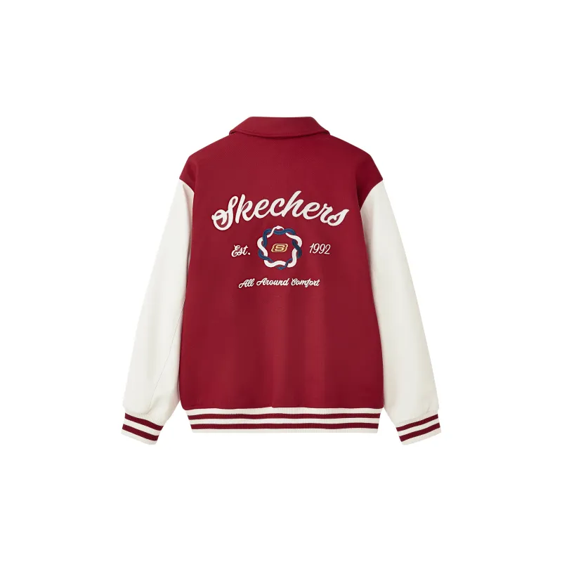 Skechers New Year Jacket Men's Berry Red-1
